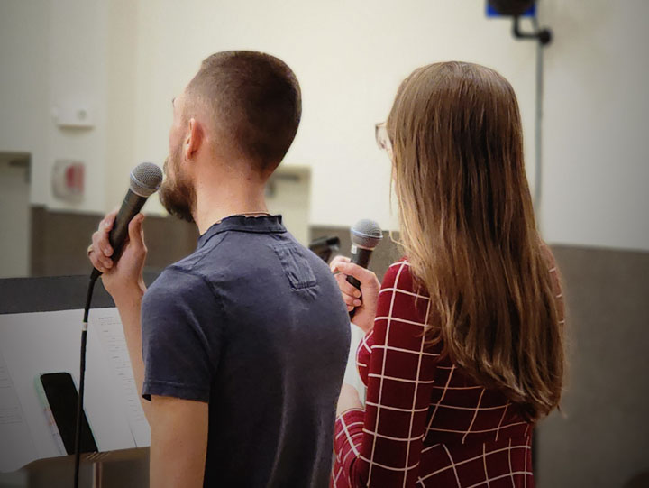 Singers Singing